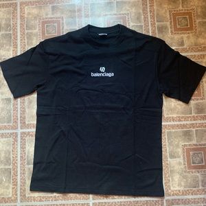 Balenciaga Authentic Sponsor Logo T-shirt
